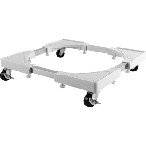Chariot de transport 700 mm x 700 mm x 100 mm – Charge max 200 kg – 4 roulettes pivotantes – Pour appareils électroménagers lourds – My Wall - C095301