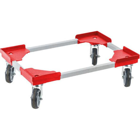 Chariot de transport 410 x 610mm rouge