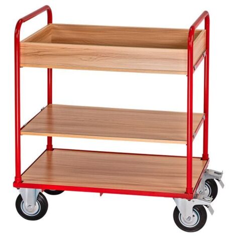 Chariot de transport démontable 250 kg 3 niveaux - Manutention