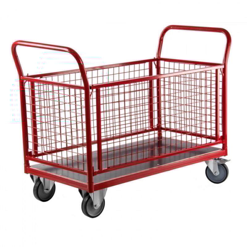 Dema - Chariot de transport modulable avec parois grillagées