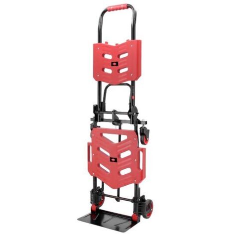 CHARIOT DE TRANSPORT MULTIPOSITIONS EN ALUMINIUM 2 EN 1 100/150 KG - AP 79516