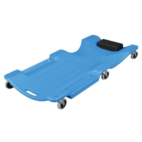 Chariot de visite 1010x130x475mm – 130kg capacité – 6 roulettes pivotantes – Monobloc en plastique pour usage pro – King Tony
