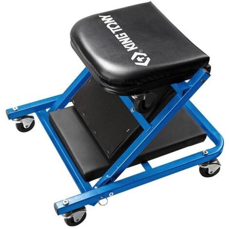 Chariot de visite pliant convertible / siege tabouret a roulettes