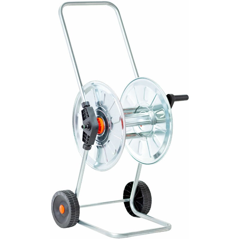 Chariot porte-tuyau galvanisé 50 m 1/2'' MW Tools HW5012SV2