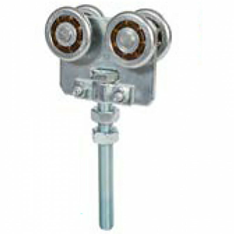 Monture à galets F-40 pour portes coulissantes suspendues Estebro