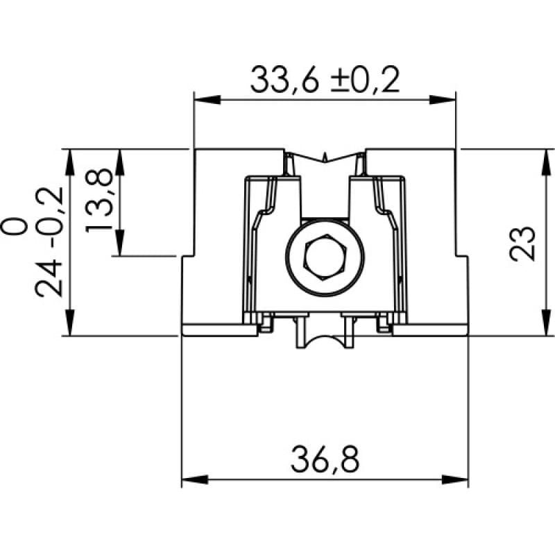 Chariot double réglable matériau de synthèse galets inox 160 kg ref ds 4475 - la croisée ds