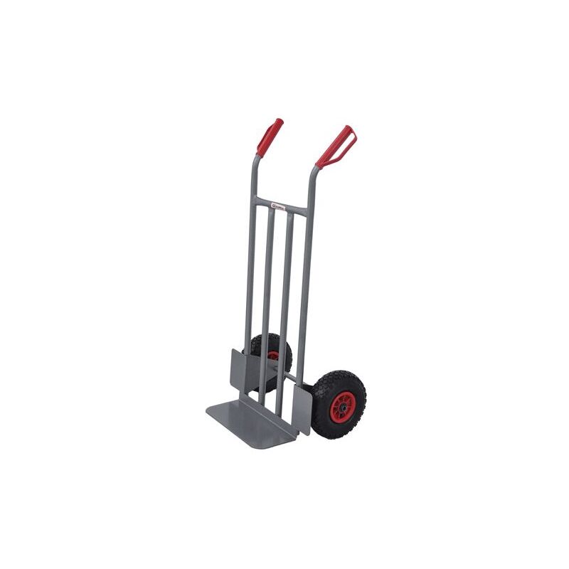 Chariot e'co sac en acier peint capacite' 150 Kg galerie de toit avec roues pneumatiques