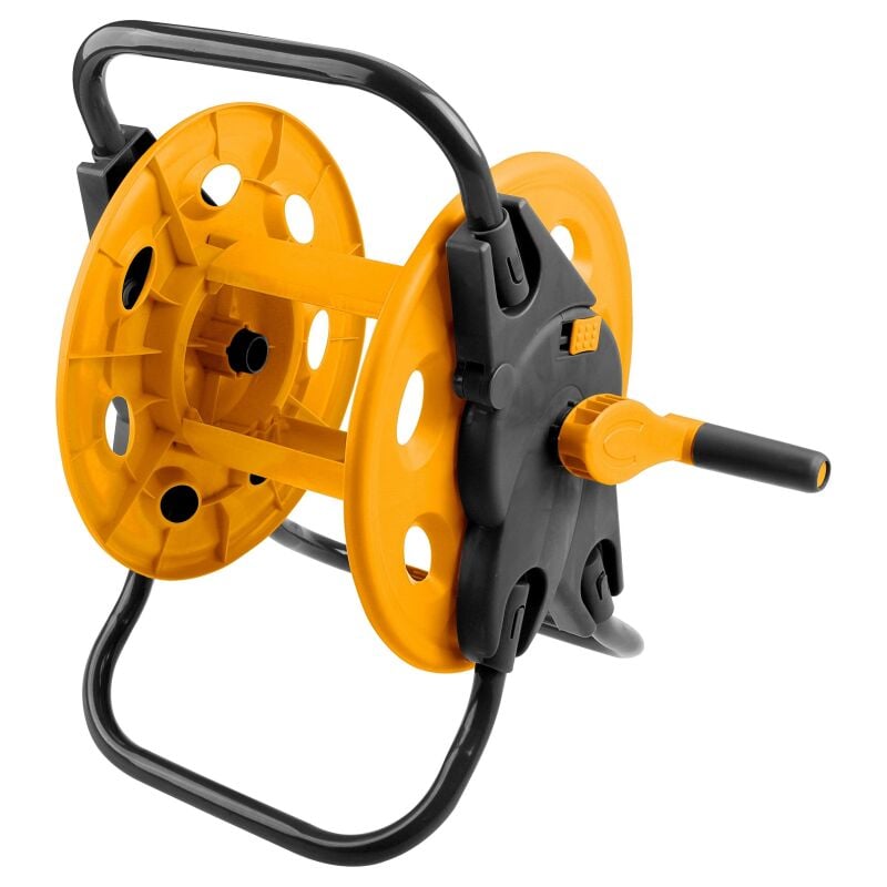 Chariot enrouleur de tuyau compact pour tuyaux jusqu'a' 45MT Tolsen