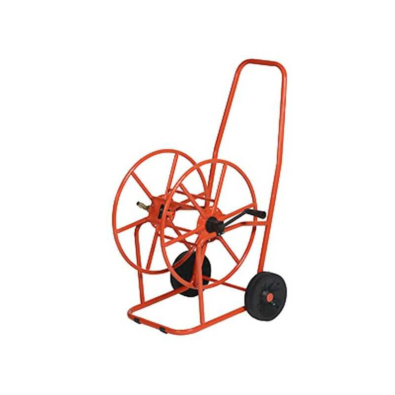 Chariot enrouleur de tuyau m 110 peint 318 Agrati