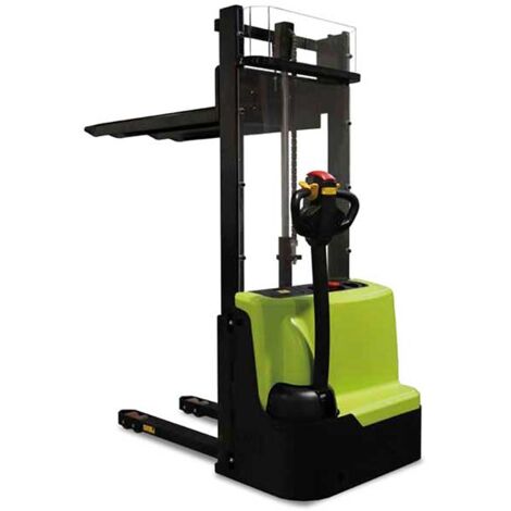 Chariot gerbeur électrique - Hauteur max 1510mm - Charge max 1200kg - Logistique - Industrie - Grande distribution - HN312000000