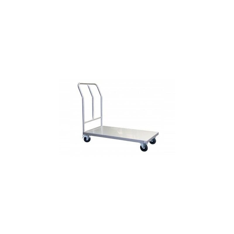 Chariot inox 100kg - Plateau 1000x518mm - 800009760