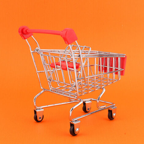 Chariot Mini Shopping pour Oiseaux - Jouet Éducatif Perroquet et Animal de Compagnie
