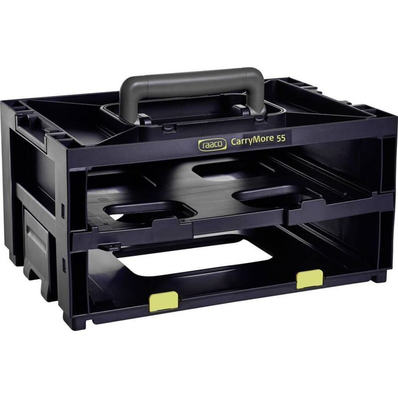 raaco CarryMore 55 Coffret de rangement (l x H x P) 386 x 195 x 278 mm Contenu 1 pc(s)