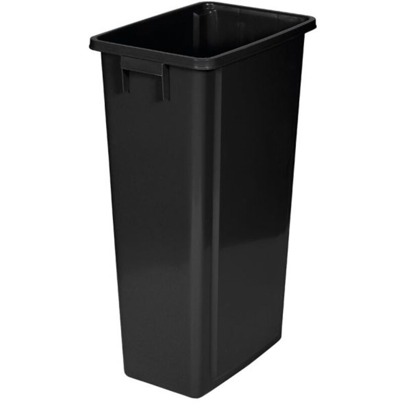 Collecteur 80L noir 50% plastique recyclé - Matériel professionnel - JVD