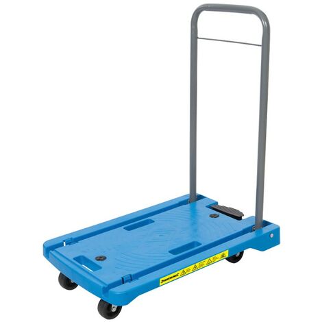 Chariot plateforme en polypropylène - 100 Kg