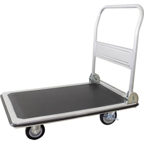 Chariot plateforme pro-bau-tec® 1499487 avec système de blocage, pliable Tôle dacier Charge max: 250 kg 1 pc(s)