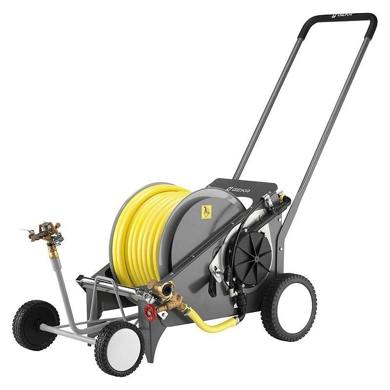 Chariot pluie automatique RW40 avec 40m de tuyau 5/8+ pluie V80 geka plus