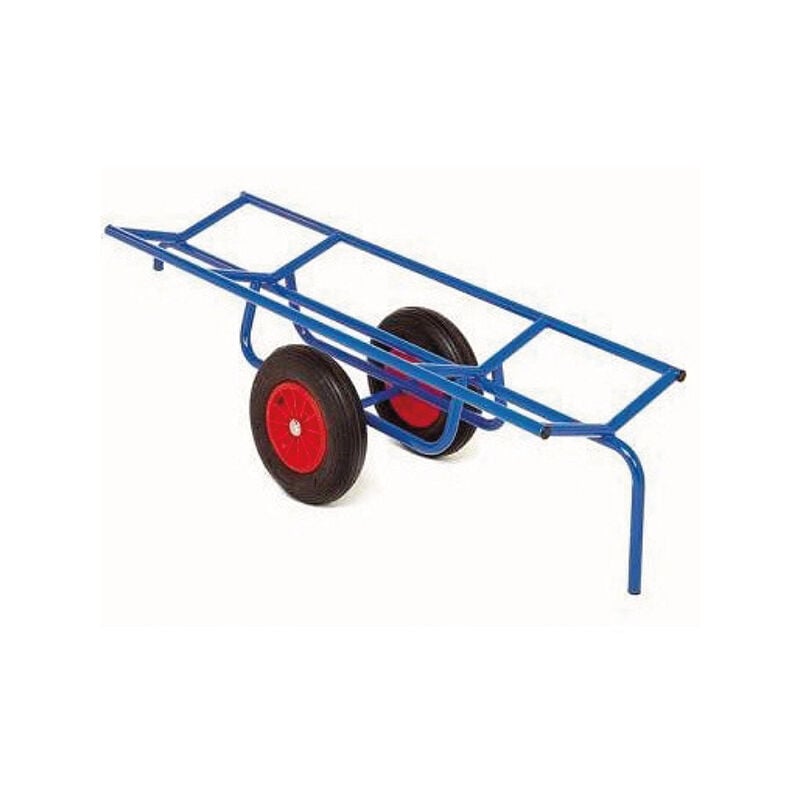 Chariot porte charge longue et cylindrique - roues caoutchouc - LKTA15D0N