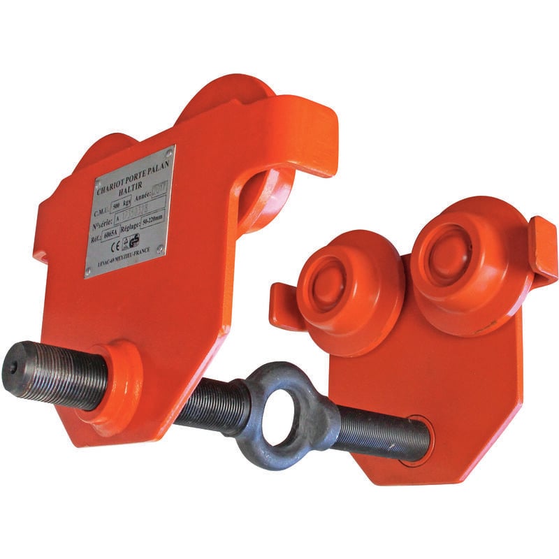 Levac - Chariot porte-palan cmu 2 t direction libre 66-220 6065C