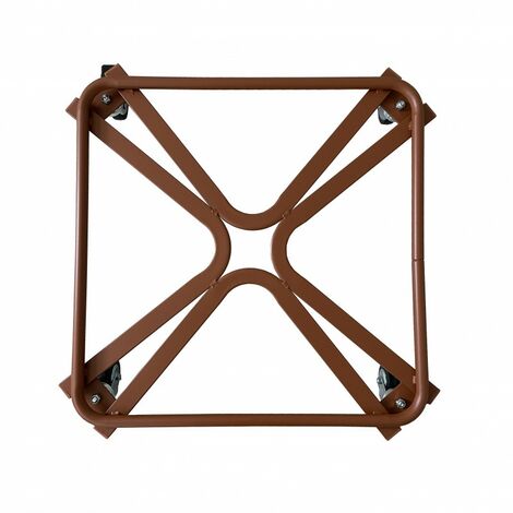 Chariot Porte Plantes Ligne Heavy Cm 60X60 Cuitte Tecnokit