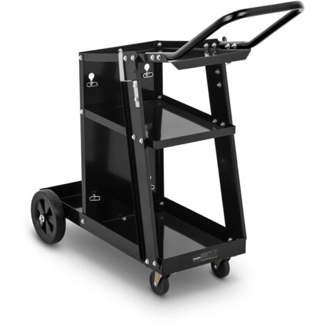 Chariot poste à souder - Stamos Welding Group - Cap. de charge : 80 kg - 3 niveaux