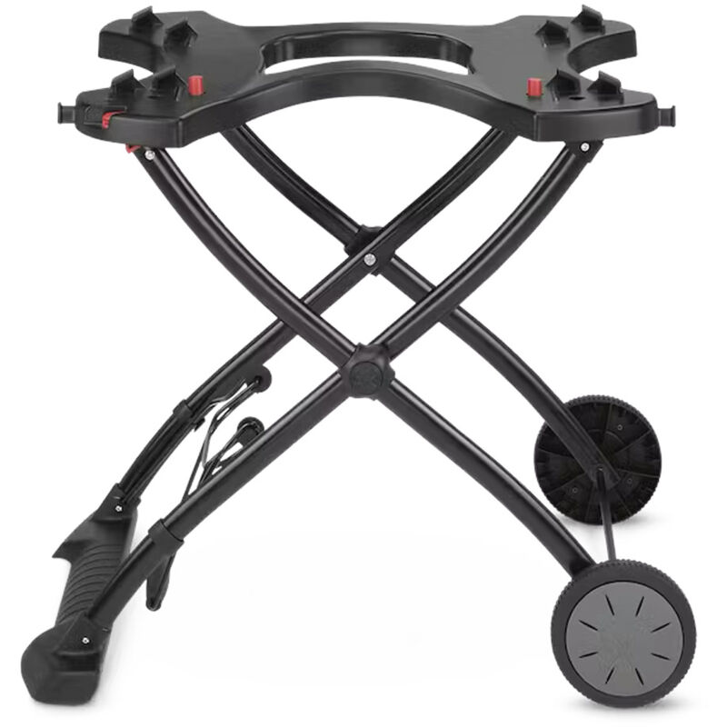 Chariot Barbecue Pliable Weber 6557 – Pour Q1000 et Q2000, Métal - vue 2