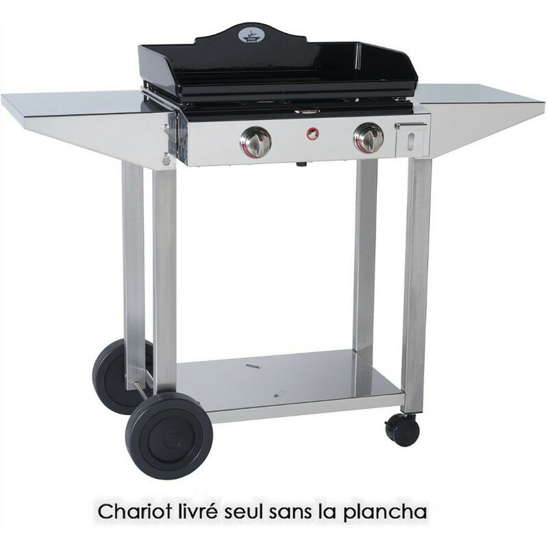 Forge Adour - Chariot pour plancha 933600 - inox