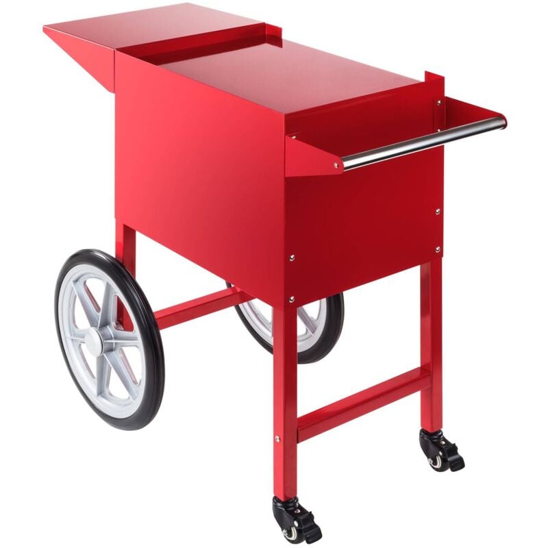 Chariot Professionnel Rcpw-16E Pour Machine À Pop Corn En Tôle D'Acier Laquée