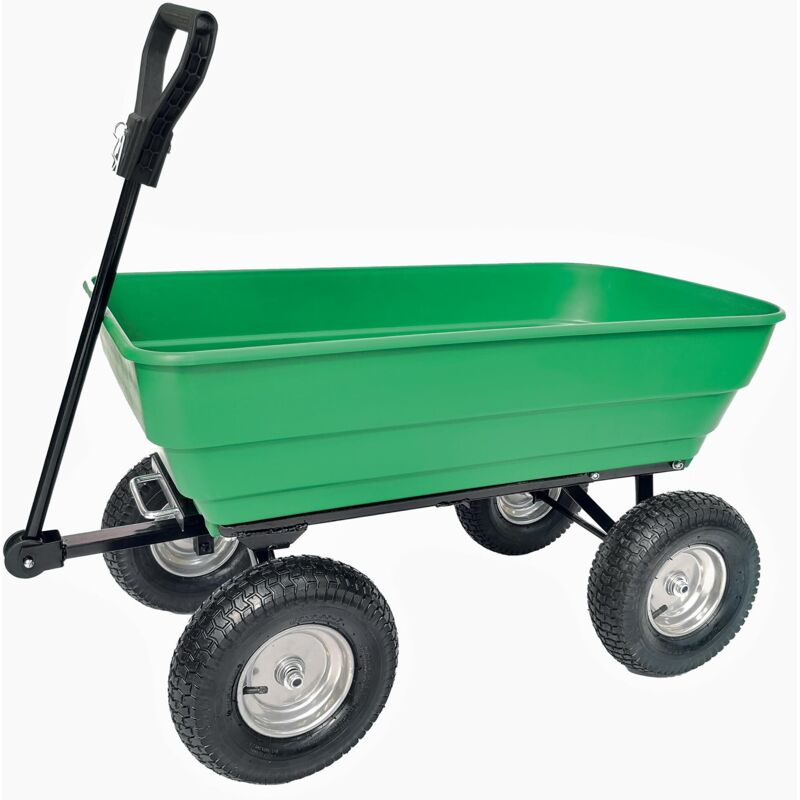 Chariot remorque de jardin Werka Pro 125 litres