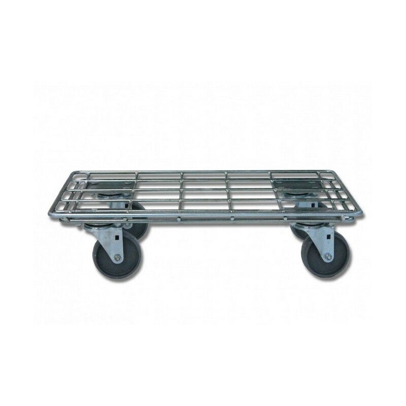 Chariot fil d'acier 400 Kg bacs 800x600mm - ZD400B - Stockman