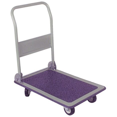 Chariot Roulservice bleu - charge 150 kg