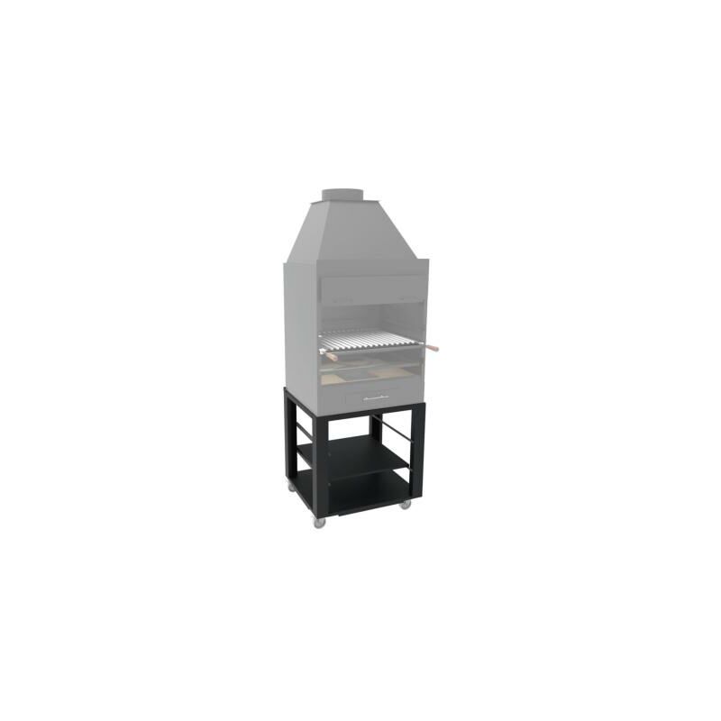 Chariot support roulant pour barbecue FMBF-60