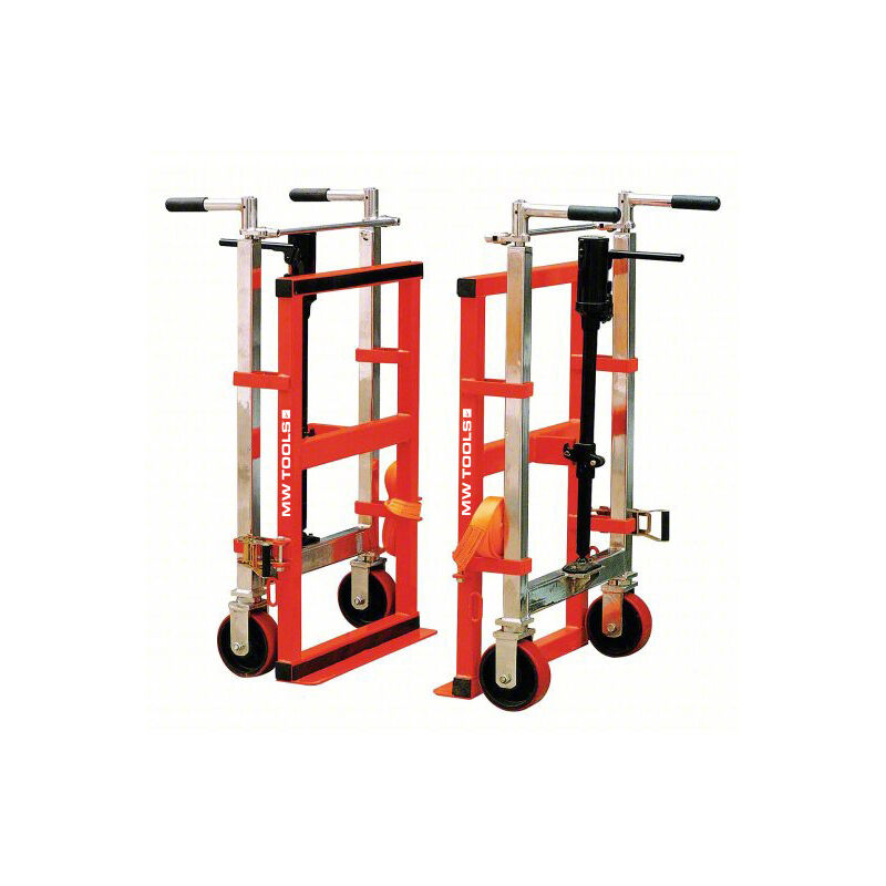 Mw Tools - Diable élévateur jumelé hydraulique 1,8 t hauteur de levage 250mm VHZ1800