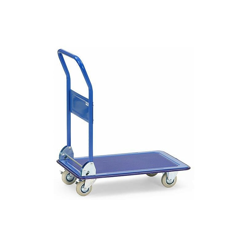 Chariot Fetra 3100 entierement metallique charge 150kg, surface 740x480mm