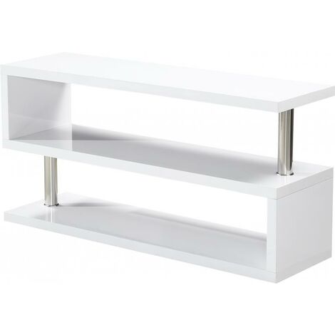 Charisma Modern Living Room Furniture White Gloss TV Stand