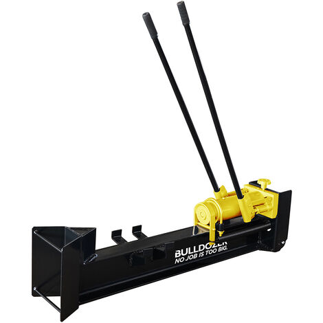 Charles Bentley 10 Ton Hand Operated Heavy Duty Hydraulic Log Splitter - Green