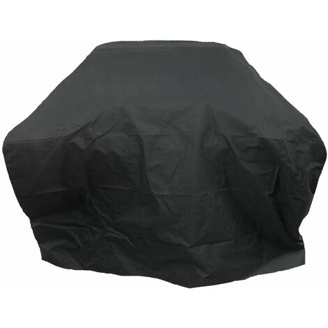 Charles Bentley Universal Waterproof Premium Gas Charcoal BBQ Cover Medium 3-5 Burner - Black