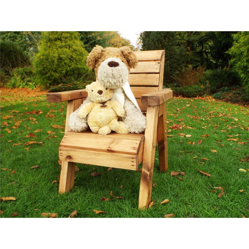 Charles Taylor - Little Fellas Wooden Garden Chair Armchair Seat Kids