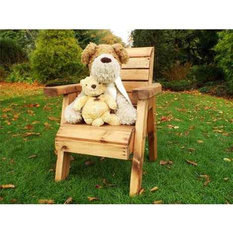Charles Taylor Little Fellas Wooden Garden Chair Armchair Seat Kids