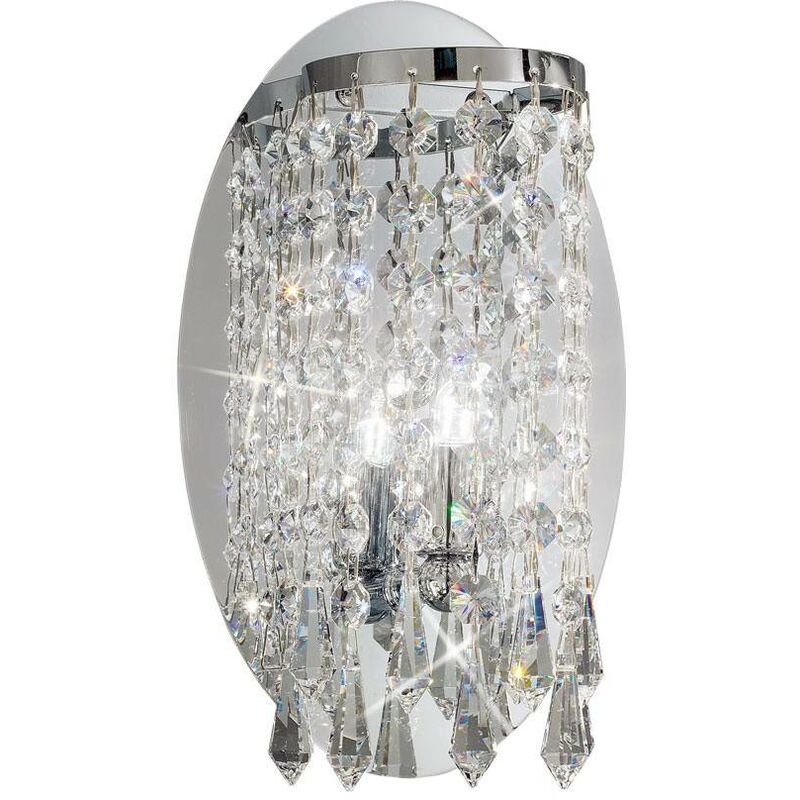 

CHARLESTON Crystal Design Aplique Cromo 1 luz