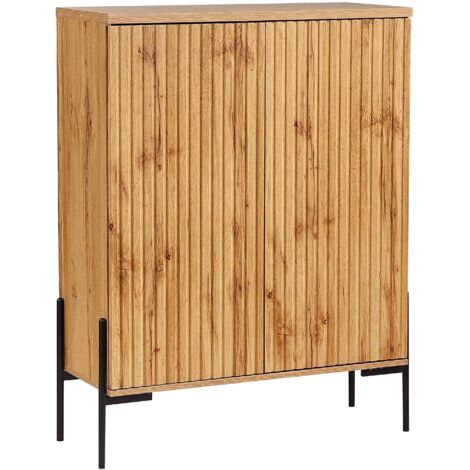 Charlie-Buffet haut 2 portes Chêne Noir