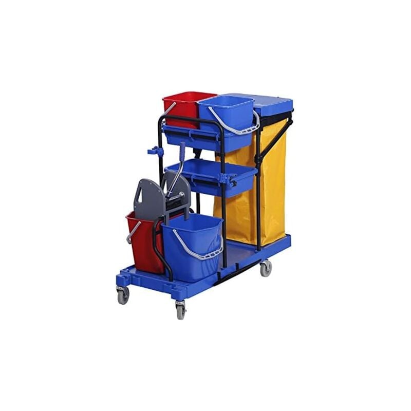 Chariot de nettoyage professionnel complet