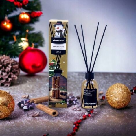 Charmens – Zimt-Duftstäbchen-Diffusor – Weihnachtsedition 110 ml