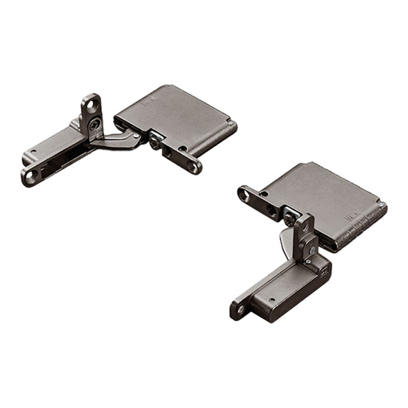 Charnière air - Amortisseur : Avec - Push : Non - Décor : Titanium Salice