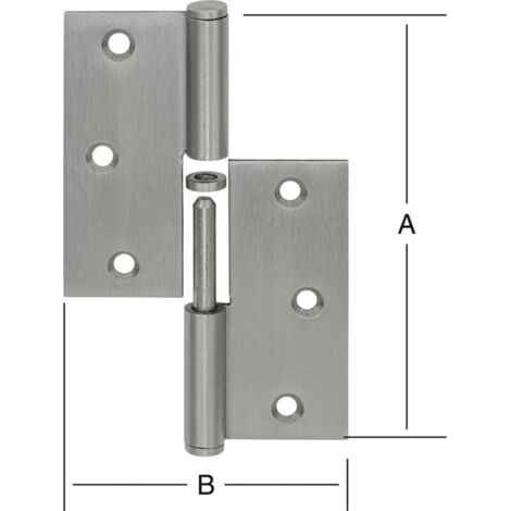 Charnière 90X90 mm lks. RF