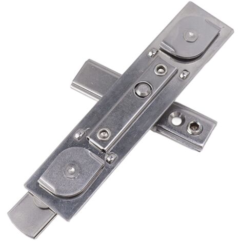 Charnière à Battant Dissimulée en Acier Inoxydable, Serrure de Fenêtre à L'épreuve des Enfants, Mise à Niveau de la Technologie D'isolation du Pont D'isolation Conception (Largeur de fente de 23 mm)