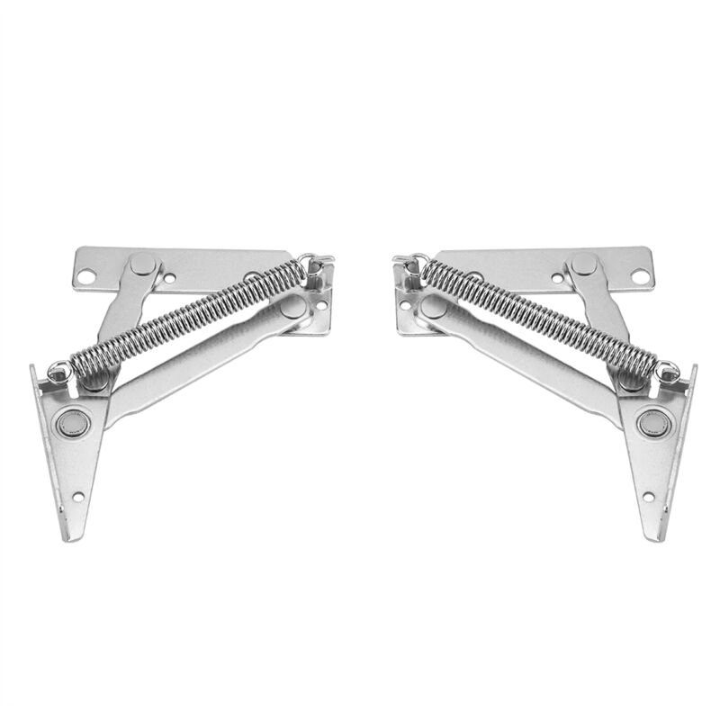Charnière à ressort de levage Durable en acier, 2 pièces/ensemble, pour armoire, placard, porte de garde-robe
