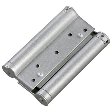 Charnière à ressort double action acier verni numéro 33 hauteur lames 125 mm - GROOM