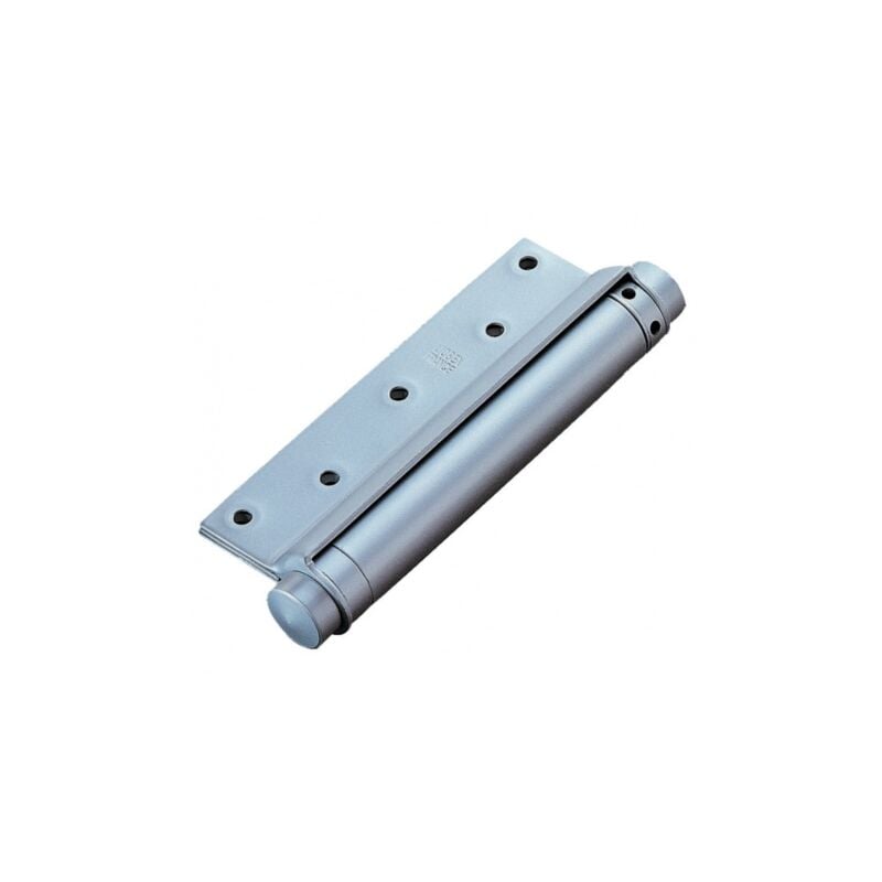 Charnière à ressort double action - Épaisseur de porte : 21 à 30 mm - n°1 - Finition inox ( PAIRE ) - GROOM