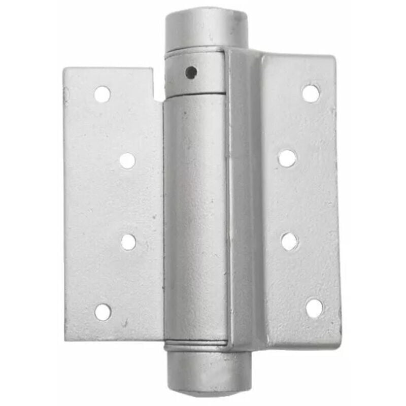 Charnière à ressort double action - Épaisseur de porte : 21 à 30 mm - n°1 - Finition argent ( paire ) Groom
